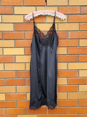 Bendon Black Lace Slip Dress | Best fit 12-14