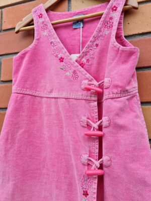 Youth Pumpkin Patch Pink Cord Dress | Size 8