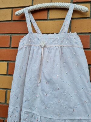 Made in NZ White Broderie Anglais Cami | Best fit 10-12