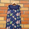 Kids Stile Benetton Navy Fruit print Dress | Size 6 - Image 4