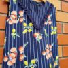 Kids Stile Benetton Navy Fruit print Dress | Size 6 - Image 2