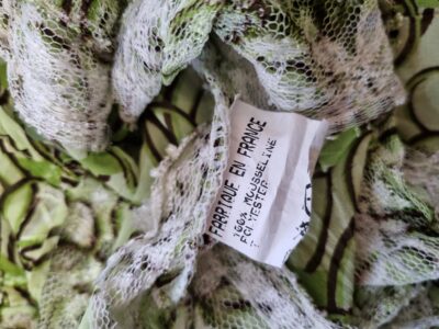 Beline Paris Green Lace Print Snap Button Shirt | Best fit 10-12 - Image 6