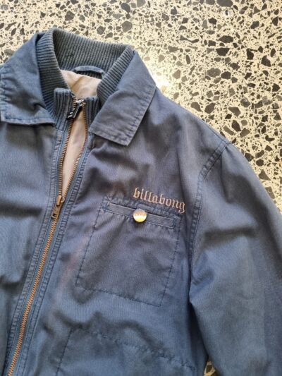 Billabong Blue Cotton Bomber Jacket | Best fit 10 - Image 3