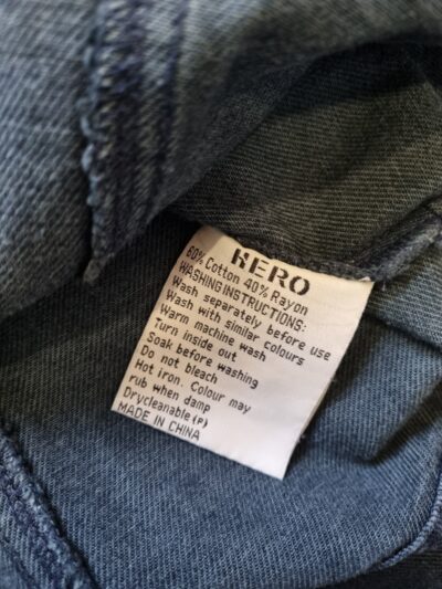 Hero Dark Blue Denim Jacket | Best fit 12-14 - Image 6
