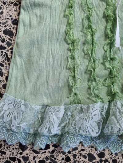 Pretty Angel Green Lace Tie Tank Top | Best fit 16-18 - Image 6