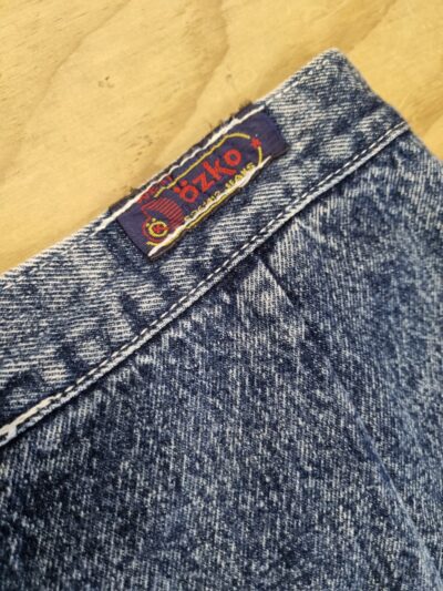 Ozko Denim Front Squiggle Midi Skirt | Best fit 10 - Image 4