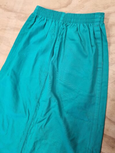 Deadstock Canterbury NZ Made Teal Midi Skirt | Best fit 8-10 - Image 3