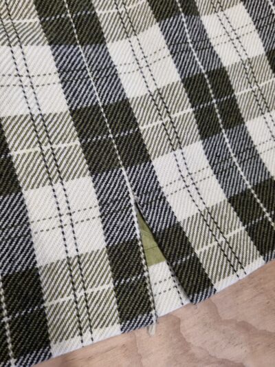 Mondi Green Tartan Wool Blend Mini Skirt | Best fit 8-10 - Image 6