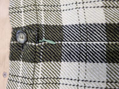 Mondi Green Tartan Wool Blend Mini Skirt | Best fit 8-10 - Image 5