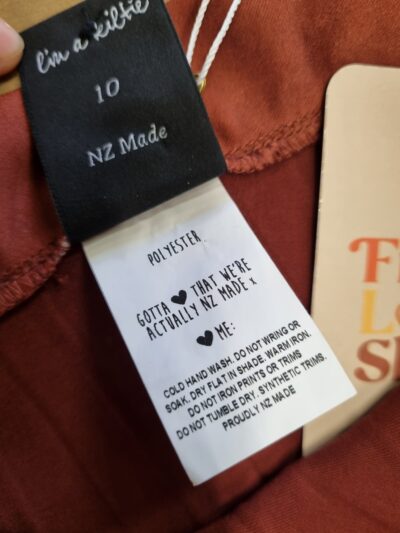 Kilt Rust Pleat Midi Skirt | Best fit 10 - Image 6
