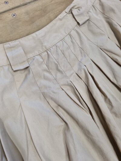 Chari F Beige Mini Bubble Skirt | Best fit 8-10 - Image 4