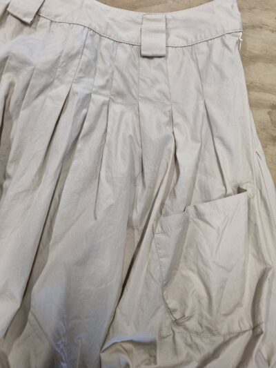 Chari F Beige Mini Bubble Skirt | Best fit 8-10 - Image 3