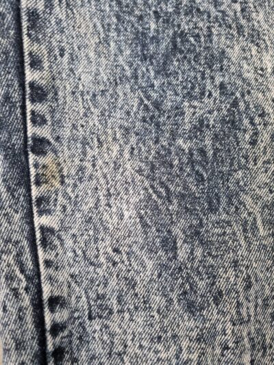 Valentino Acid Wash Blue Denim Jeans | Best fit 10 - Image 6