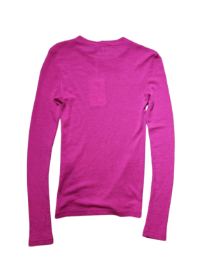 Max NZ Made Pink Merino Wool L/S Top | Best fit 8-10