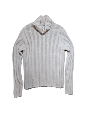 Gap Beige Cotton Knit Turtleneck | Best fit 8-12