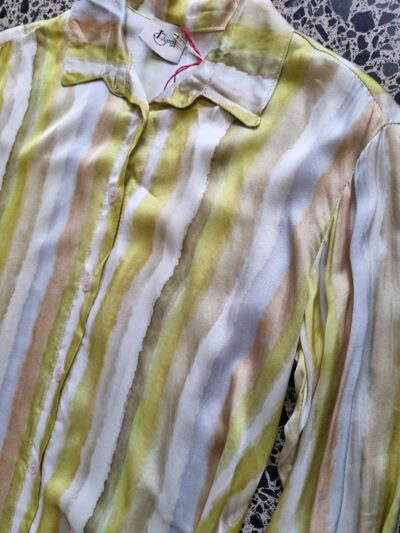 Johanna Paris Citrus Dyed Button Up Shirt | Best fit 10-14 - Image 4