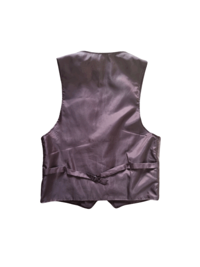 Siricco Brown Pig Suede Waistcoat | Best fit M - Image 2