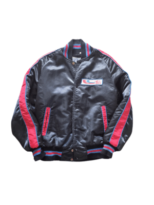 Avon Sportswear Black Varsity Bomber Jacket | Best fit M