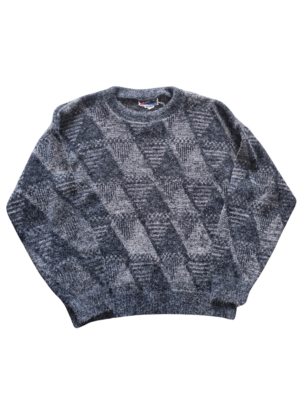 L’Affaire NZ Made Angora Blend Grey Knit Sweater | Best fit M
