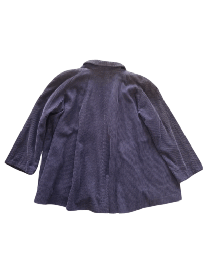 Mainstreet NZ Made Plum Cord Swing Jacket | Best fit 10-16 - Image 2