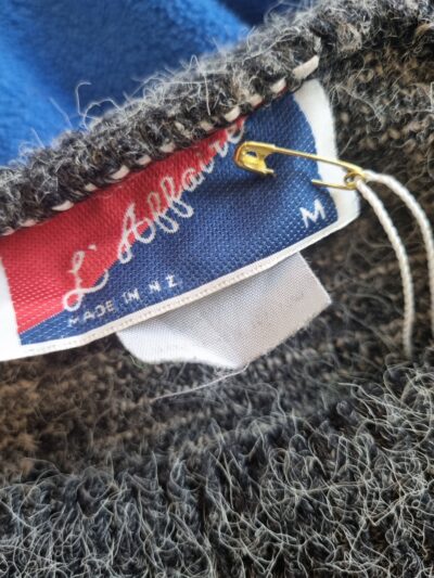 L'Affaire NZ Made Angora Blend Grey Knit Sweater | Best fit M - Image 5