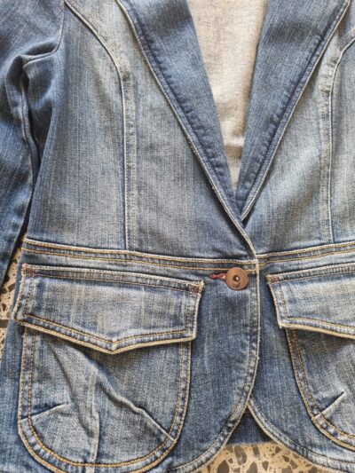 Piece of Cake Denim Blazer | Best fit 8-10 - Image 3