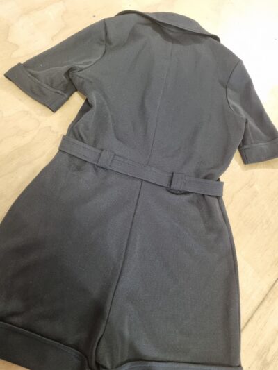 Sportscraft Black Collared Playsuit | Best fit 8-10 - Image 6