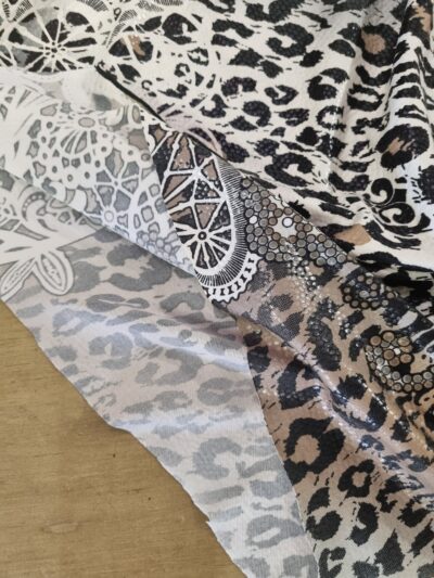 Joseph Ribkoff Animal Print Crossover Mini Dress | Best fit 10 - Image 5