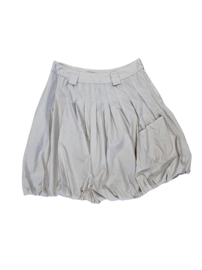 Chari F Beige Mini Bubble Skirt | Best fit 8-10