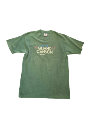 Grand Canyon Green Embroidered Tee | Best fit L