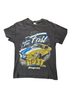 Snap On Tee Fast Black Graphic Tee | Best fit M