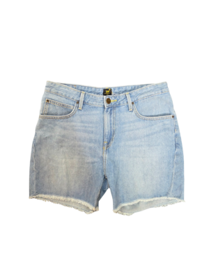 Lee Blue Denim Boyfriend Short | Best fit 29